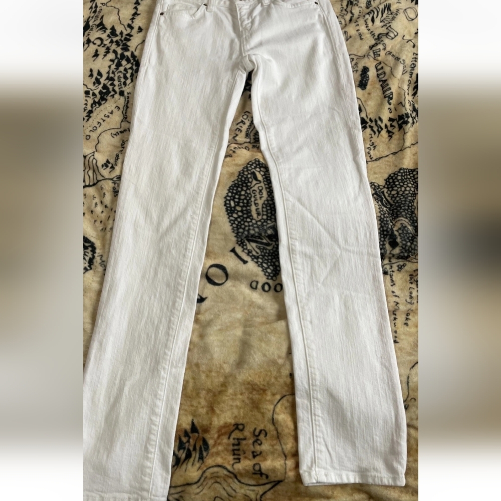 Kate Spade Size 25 White Play Hooky Perry Street White Jeans